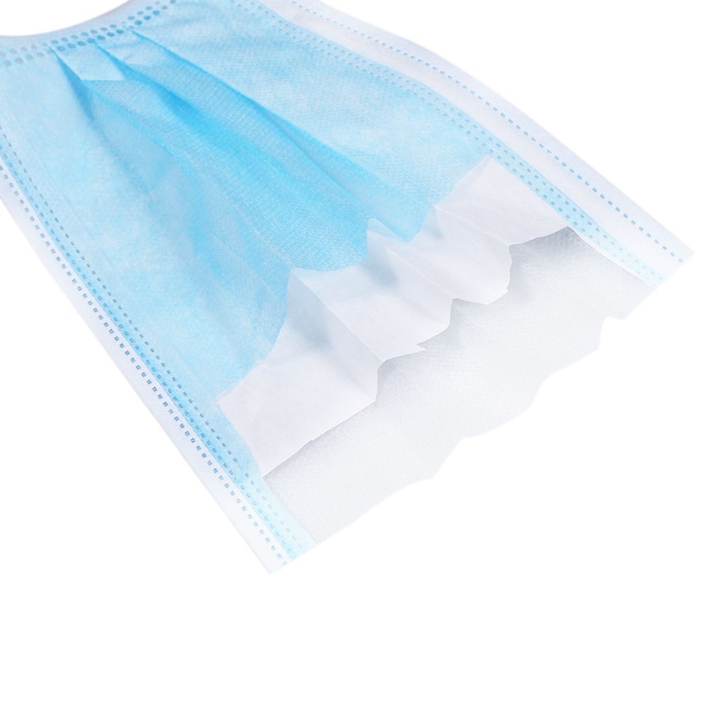 50PCS Face Mask Disposable Stop PM2.5 Particle Face Cover