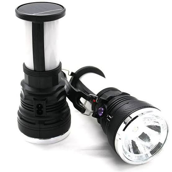 Solar Rechargeable Led Torch With USB Port