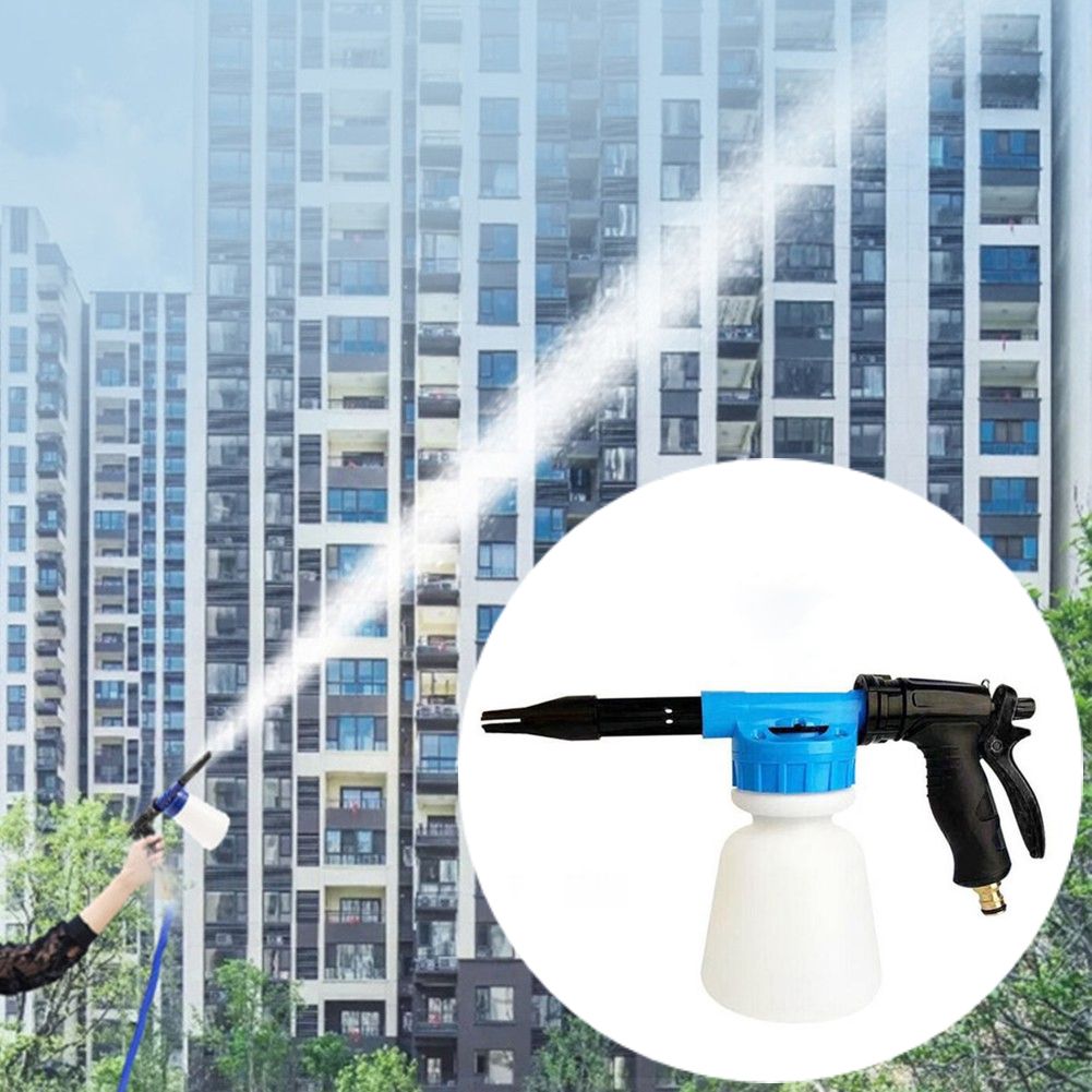 Detachable Water Gun Foam Pot For Car Washing Spraying Washer Cleaning Soap Container High Pressure