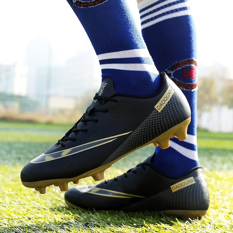 Soccer Shoes Indoor Long Short Spikes Football Boots Children 32-47