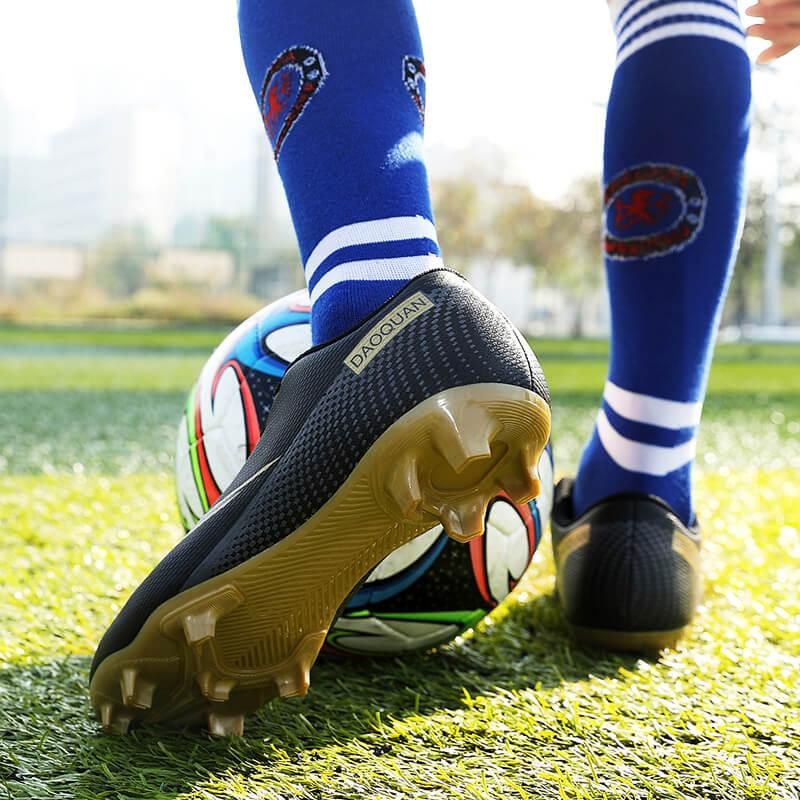 Soccer Shoes Indoor Long Short Spikes Football Boots Children 32-47