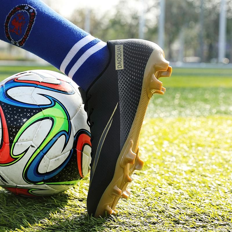 Soccer Shoes Indoor Long Short Spikes Football Boots Children 32-47