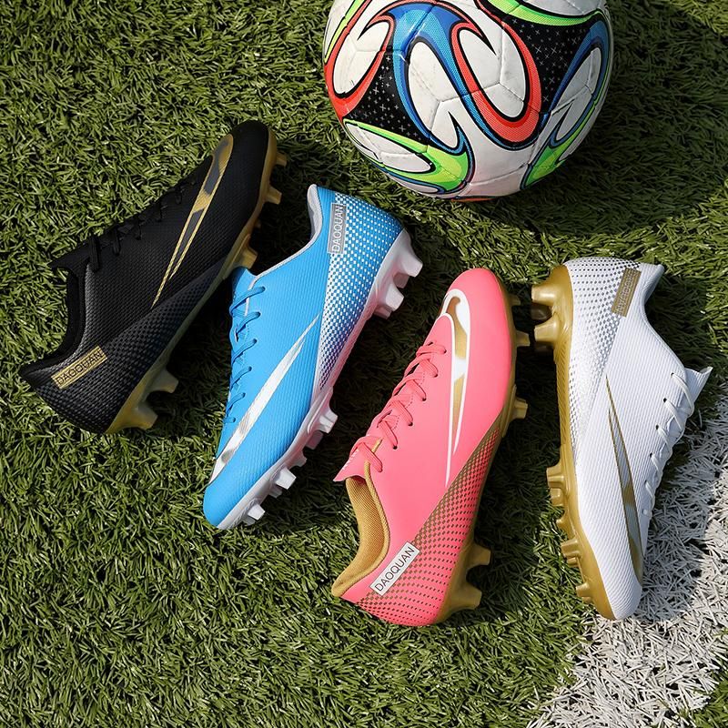 Soccer Shoes Indoor Long Short Spikes Football Boots Children 32-47