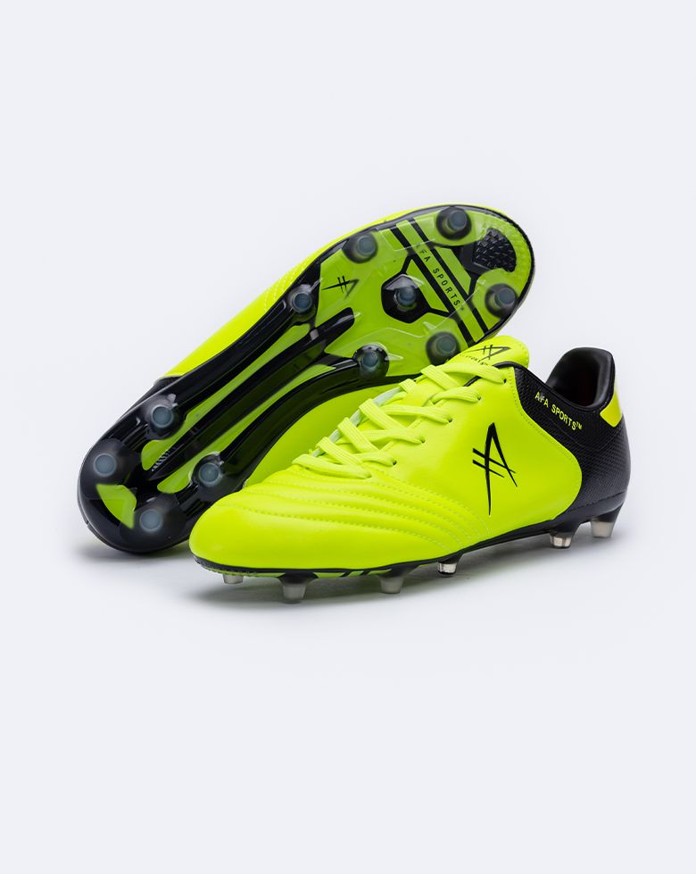 Locate Pro 1.0 FG Football Boots - Lemon Green