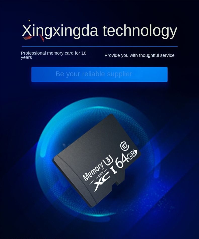 64GB Class10 MicroSD High Speed Memory Card