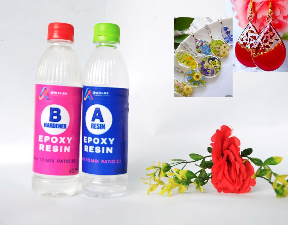 Epoxy Resin And Hardener For Casting And Jewelry Making 42.5ml