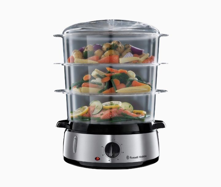 Cook@Home 3 Tier Food & Vegetable Steamer - 800W