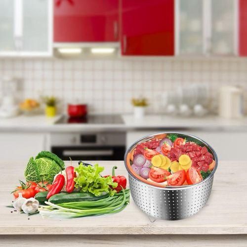 Stainless Steel Steamer Basket Pressure Cooker