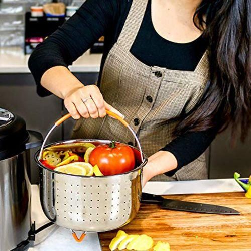 Stainless Steel Steamer Basket Pressure Cooker
