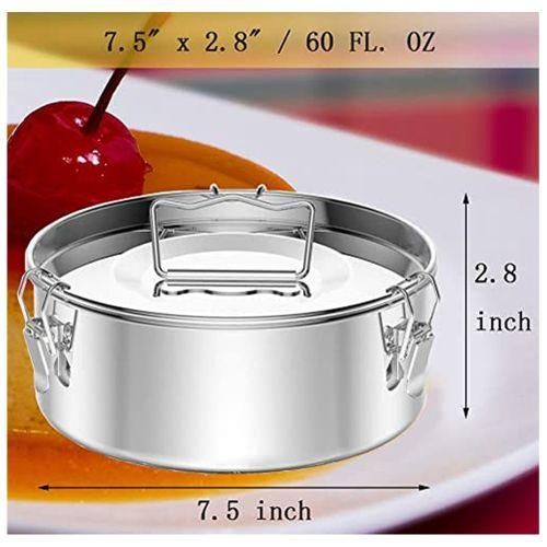 Stainless Steel Flan Mold 60 Oz, Compatible With