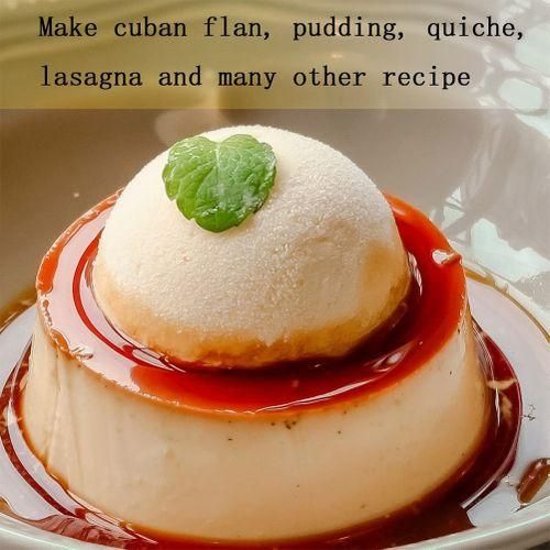 Stainless Steel Flan Mold 60 Oz, Compatible With