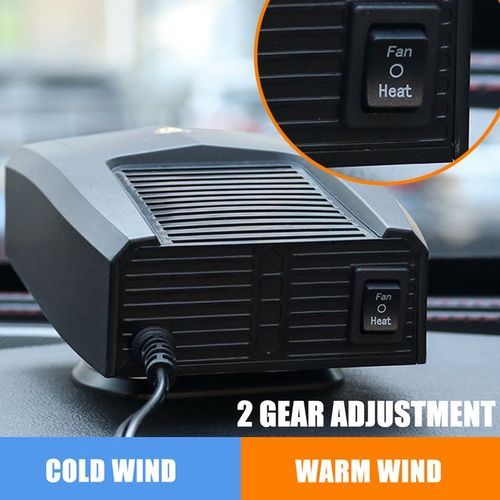 12V/24V 180W 360? Windsc Portable Car Air Heater Cooling Fan