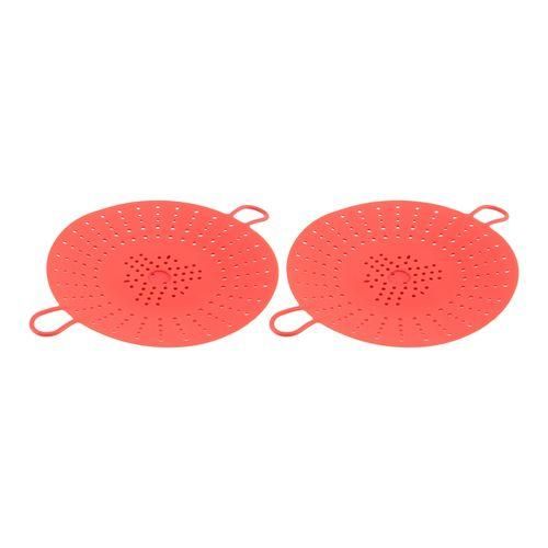 2 Pcs Silicone Steamer,Vegetable Steamer Basket