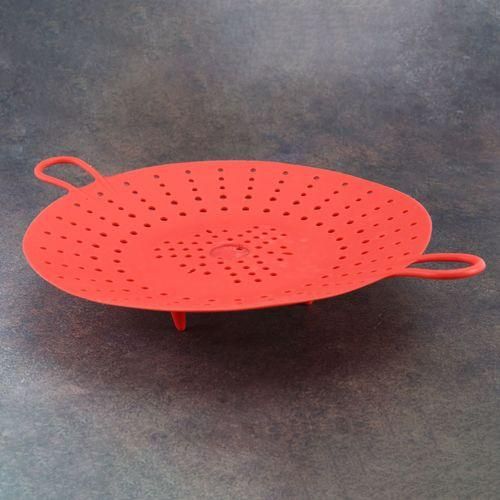 2 Pcs Silicone Steamer,Vegetable Steamer Basket