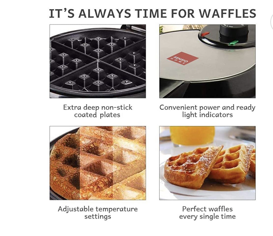 Non-Stick Coating American Waffle Maker