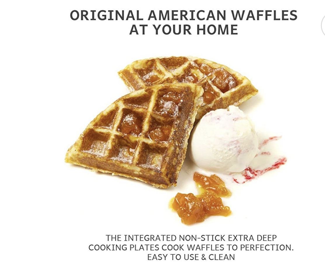 Non-Stick Coating American Waffle Maker