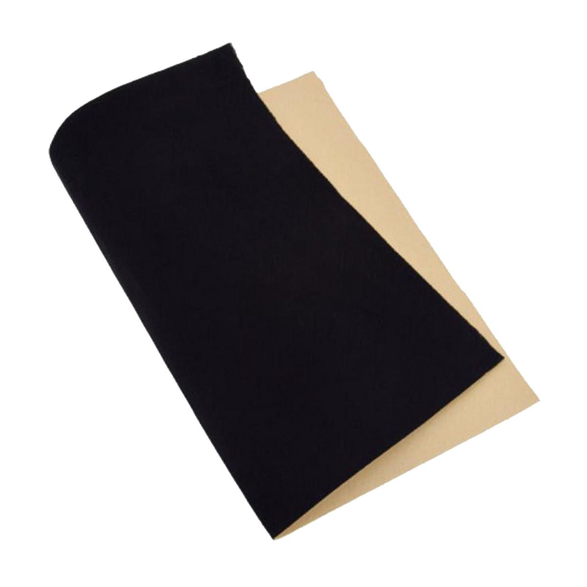 Self Adhesive Velvet Fabric DIY Liner Paper Bows Jewelry Drawer Black