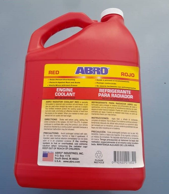 4 LTRS RED RADIATOR COOLANT