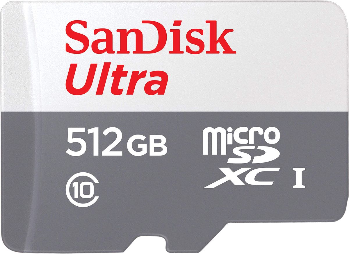512GB Ultra MicroSDXC UHS-I Memory Card - 120MB/s C10 U1 Full HD A1 Micro SD Card