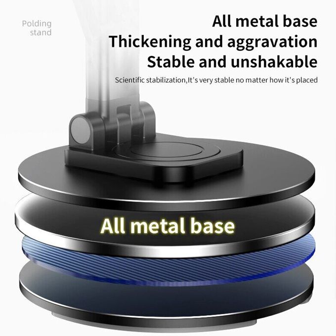 360 Rotation Foldable Lifting Phone Holder Pad Tablet Universal Mount  Desktop Stand Adjustable Aluminum Alloy Bracket