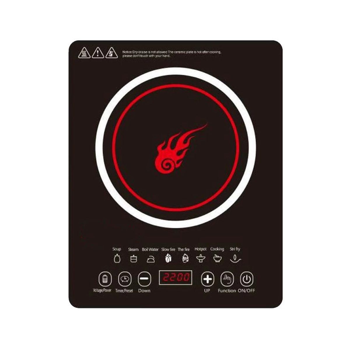 Portable Induction Cooktop Induction Burner with 8 Level