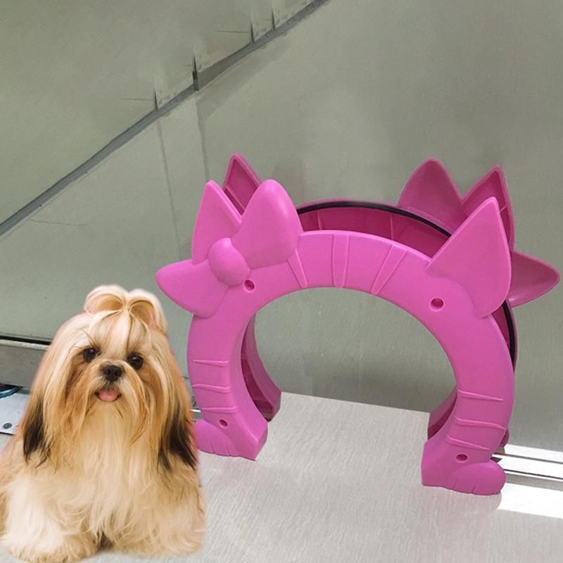 Pets Cat Interior Door Kitty Shaped Home Free Access Pass
