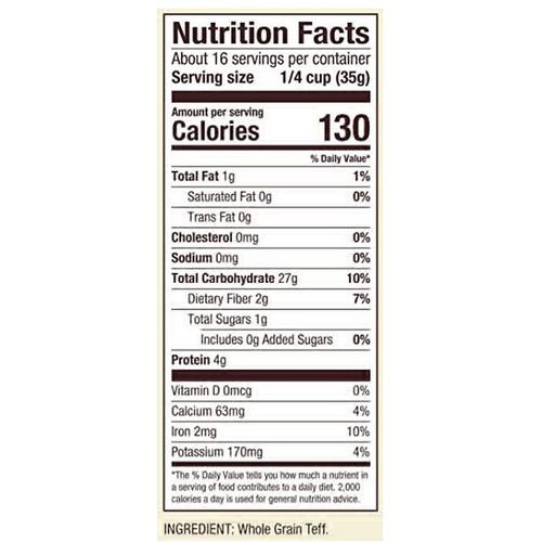 Teff Flour 20 Ounce 567g