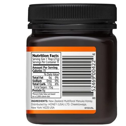 Manuka Honey Multifloral, MGO 80+, 8.75Oz 250G