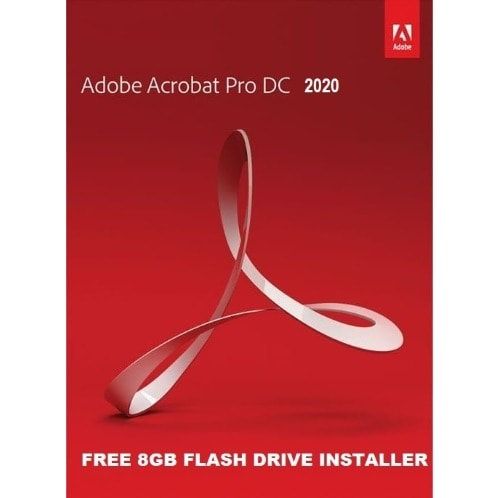 Acrobat Pro Dc 2020 With 8gb Flash Drive Installer