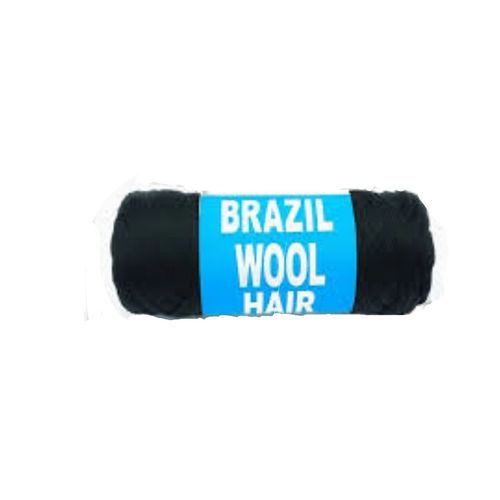 Brazilian Black Wool Hair - 6pcs
