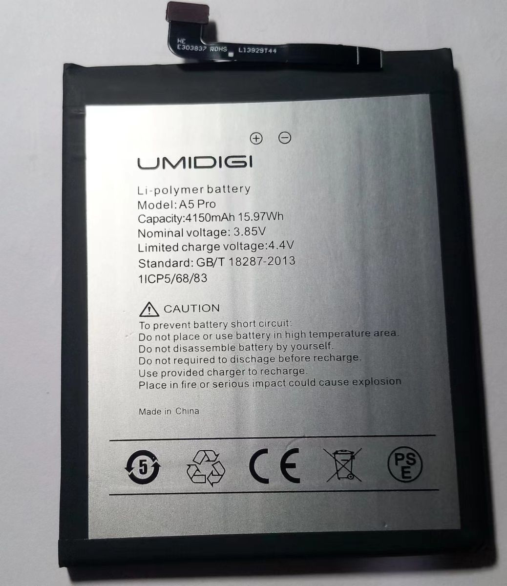 Umidigi A5 Pro Replacement Battery - 4150mAh