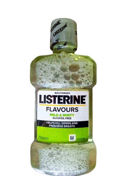 Mouthwash Flavors  Mild Ad Minty _250ml