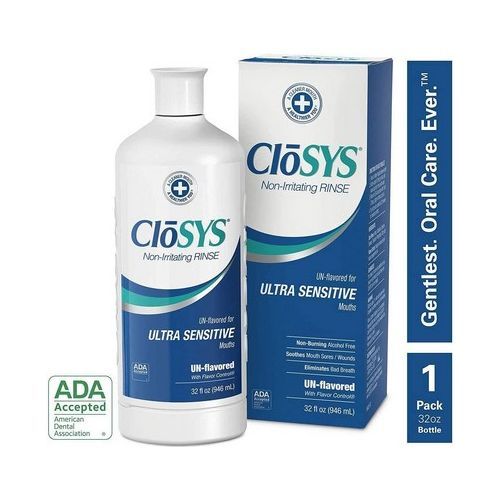 Oral Rinse Health Unflavored Alcohol-Free Mouthwash 946ml