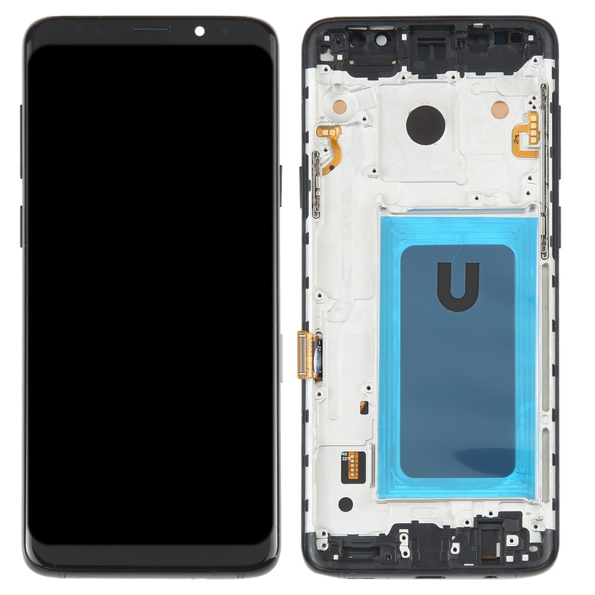 TFT LCD Screen For Samsung Galaxy S9+ SM-G965 Digitizer Fullembly With Frame(Black)