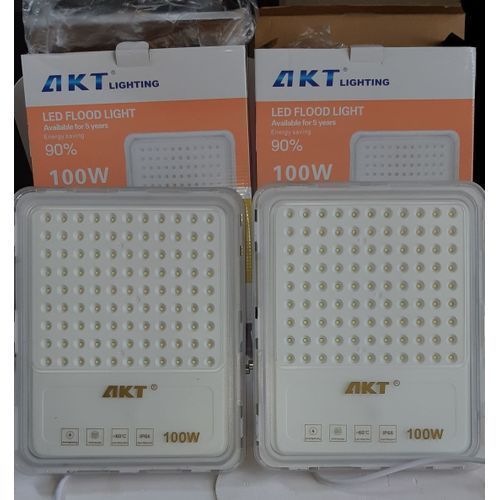 2 PCS 100W AKT LED FLOOD LIGHT/ SECURITY LIGHT- PLASTIC Surface