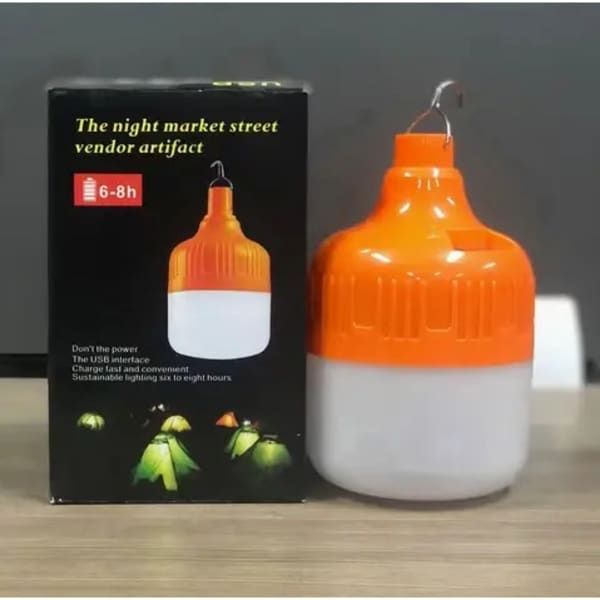 USB Rechargeable LED Bulb With Hanger 60w