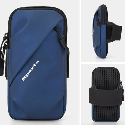 Sports Armband,Running Phone Holder Pouch Sleeve（Blue）