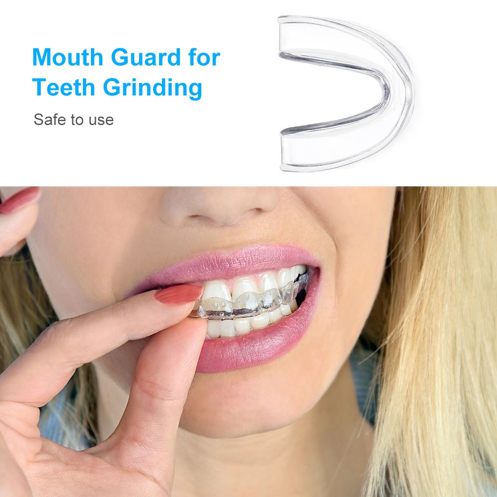 Mouth Guard For Teeth Grinding With Storage Case 2PCS