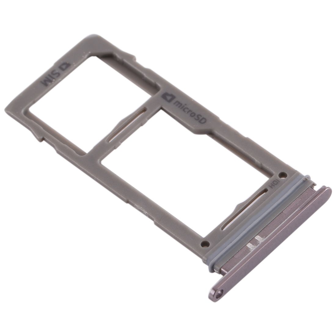 SIM Card Tray + Micro SD Card Tray For Samsung Galaxy S10+ / S10 / S10e(Black)