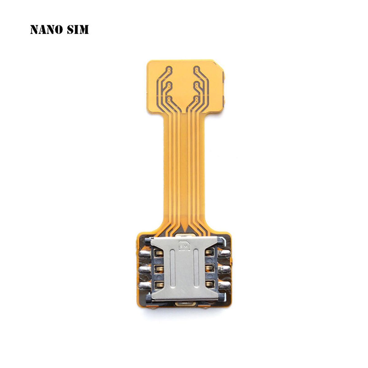 TF Hybrid Sim Slot Dual SIM Card Adapter Micro SD Extender-