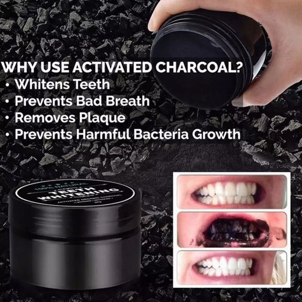 Activated Organic Charcoal (Remove Stubborn Stains)