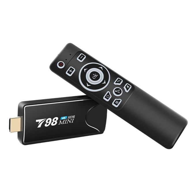 TV Stick Media Player T98mini Android 10 2.4G/5G BT4.2 RK3318 4K