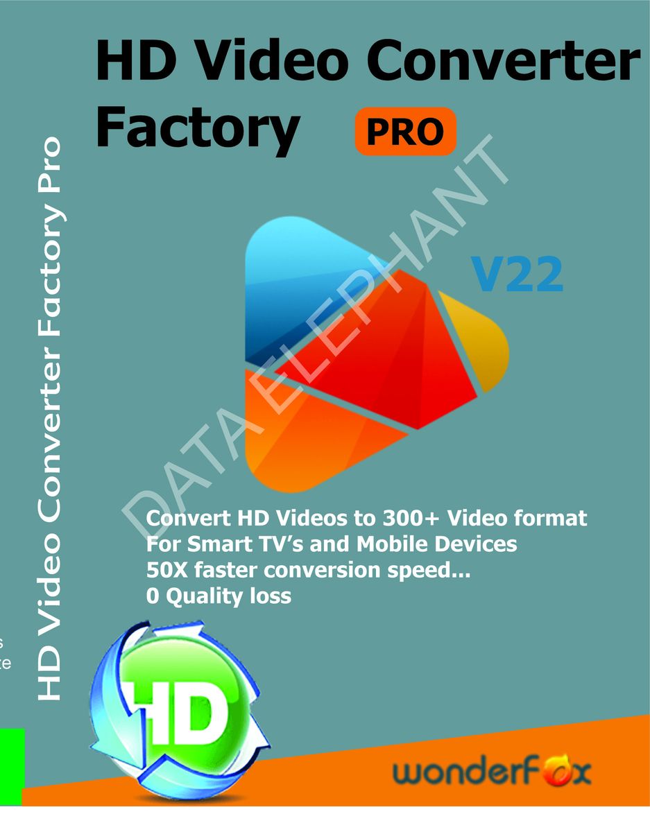 Wonderfox HD Video Converter.