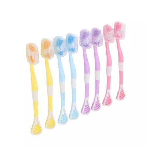8 Pieces - Tongue Scraper Cleaner Reusable Reduce Bad Breath And Odour Cleaner