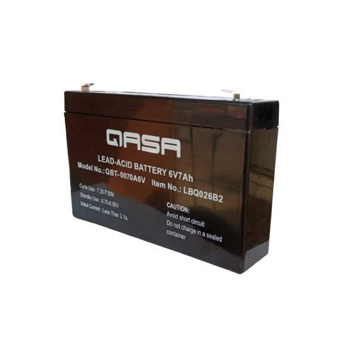 6V 7Ah Rechargeable Fan Replacement Battery
