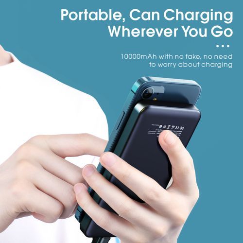 10000mAh Power Charge Bank Compact LCD