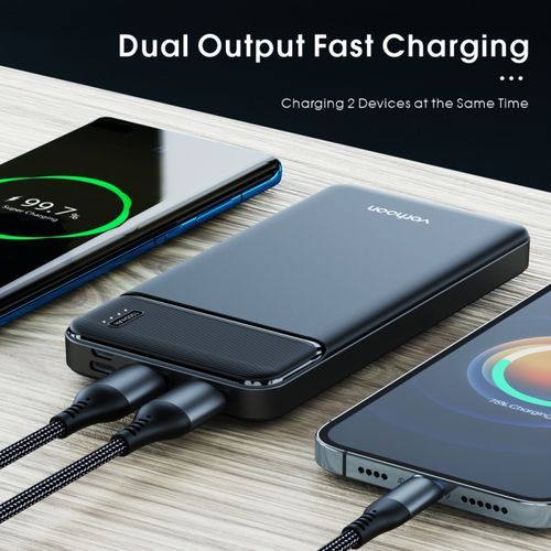 10000mAh Power Charge Bank Compact LCD