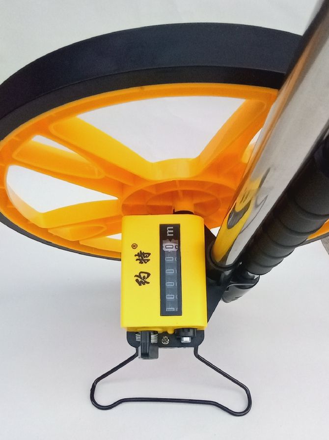 Foldable Distance Land Measuring Wheel With Carrying Bag