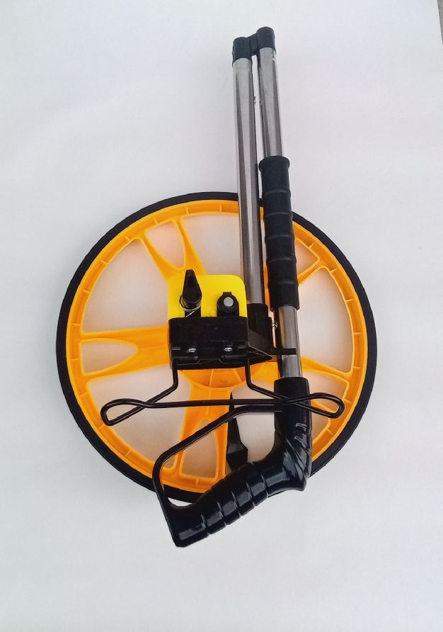 Foldable Distance Land Measuring Wheel With Carrying Bag