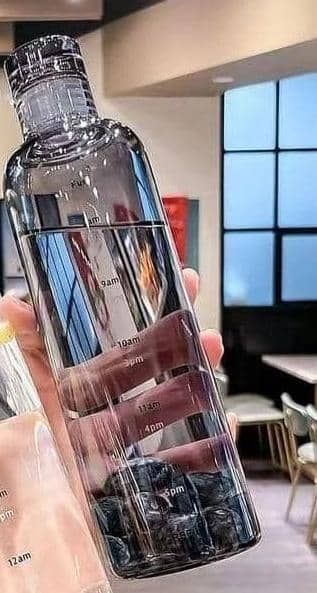 500ml Transparent Bottle